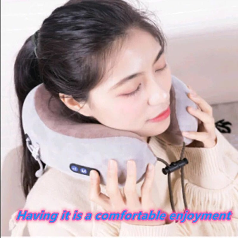 Electric Neck Massager U Shaped Pillow