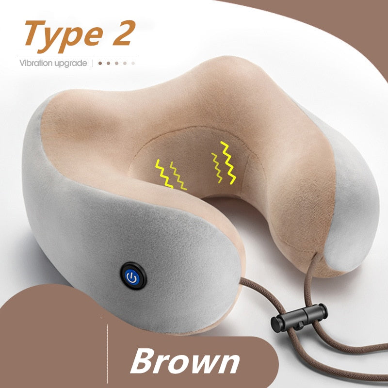 Electric Neck Massager U Shaped Pillow