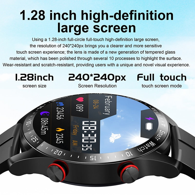 Multifunctional Bluetooth Talk Casual Smartwatch For Men/Women