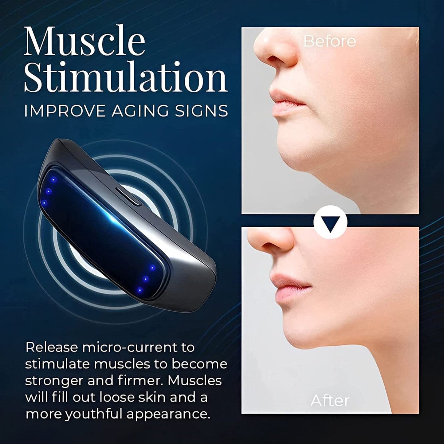 EMS+ Sleeping V-Face Beauty Device