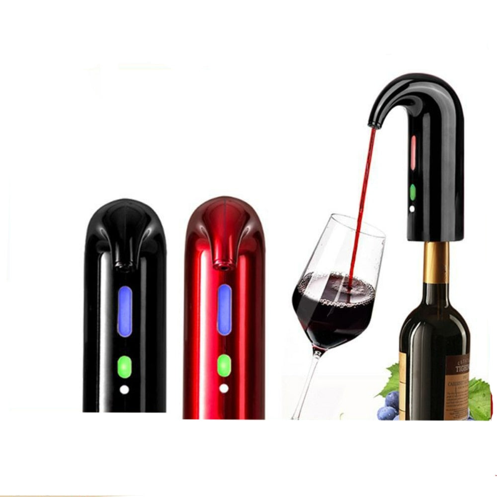 USB Charging Intelligent Electronic Wine Decanter Red Wine Tap