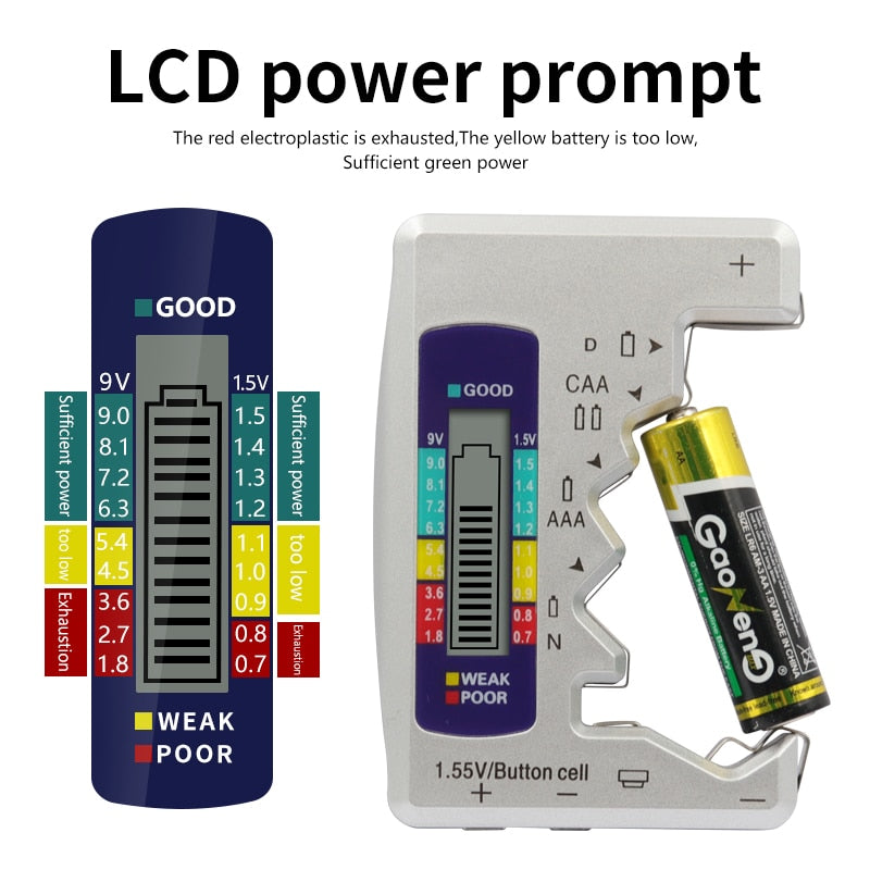 Universal Battery Power Detector