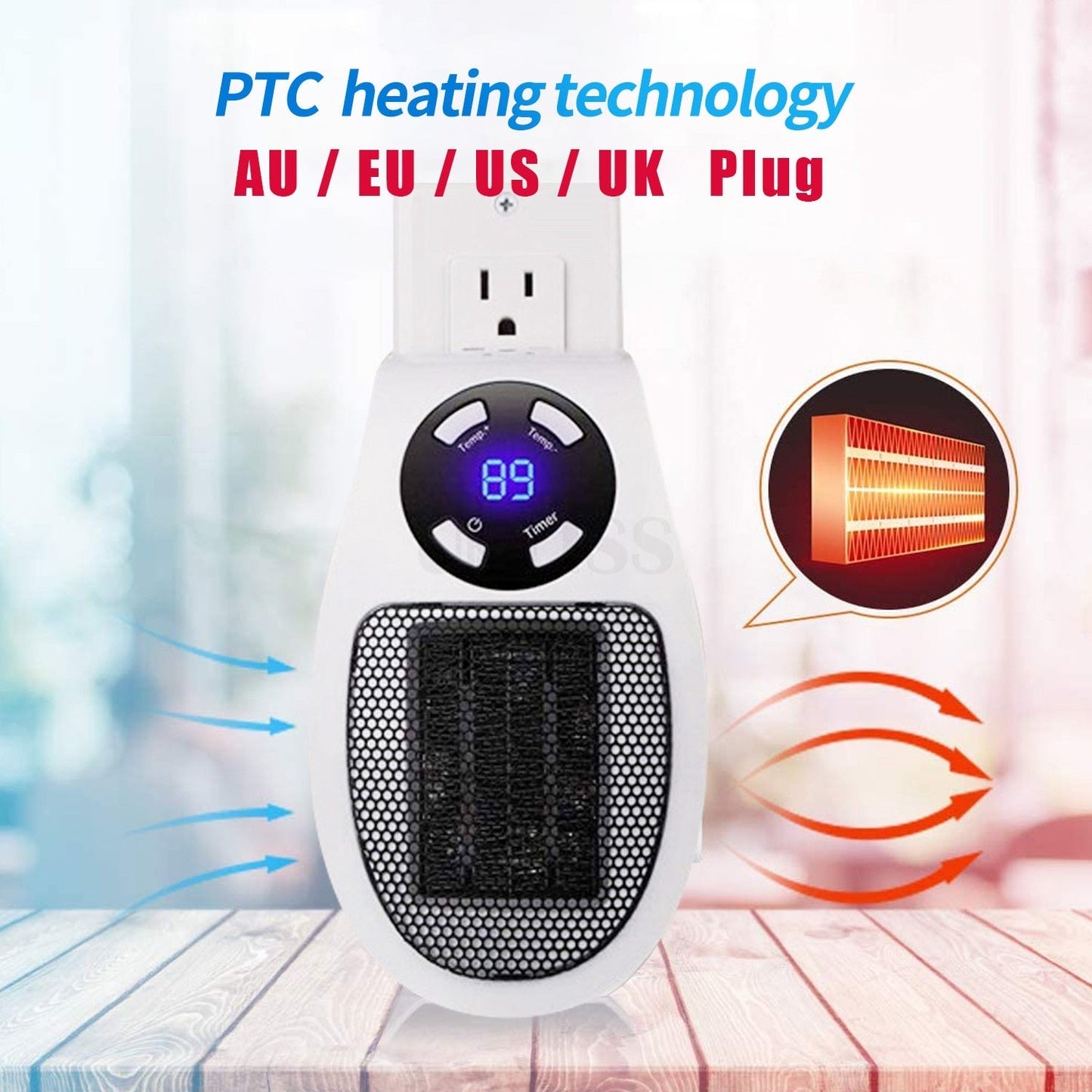 Mini Portable Electric Heater